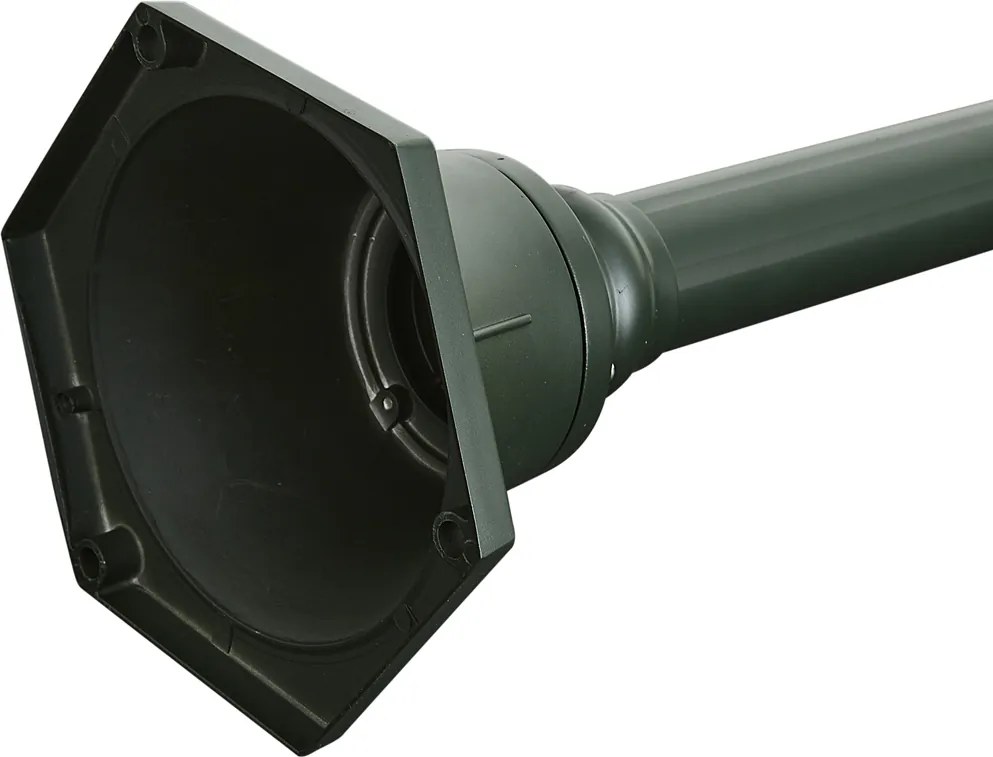 Klasická vonkajšia lampa tmavozelená 235 cm 3-svetlá IP44 - Berta