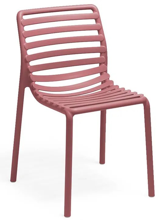 Stima plastová venkovní stolička DOGA Vyberte odtieň ->: Tabacco - hnedá