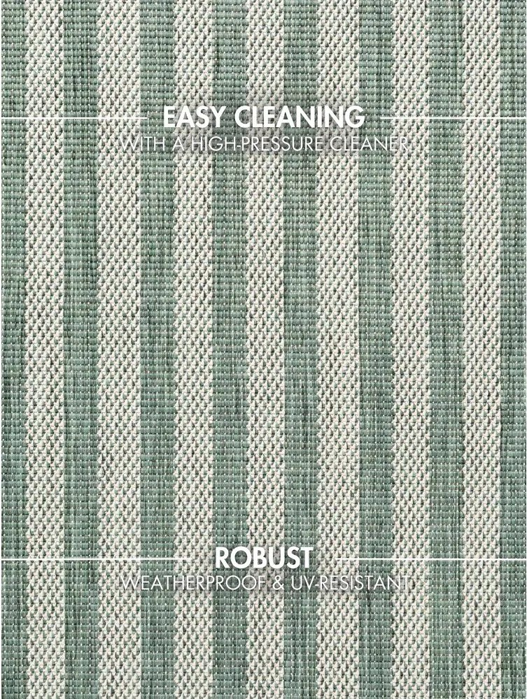 Zelený/krémový vnútorný a vonkajší koberec 120x170 cm Haringey Linley – Ted Baker