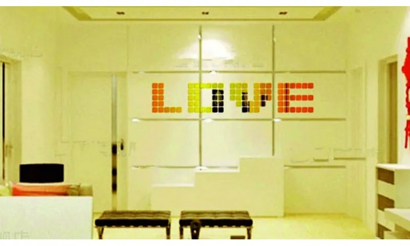 Zrkadlové dekoračné nálepky z akrylu na stenu, sklo a obkladačky | SENTOP FB-FA501