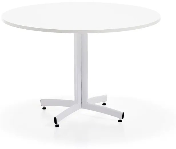 Okrúhly stôl SANNA, Ø1100x720 mm, biela