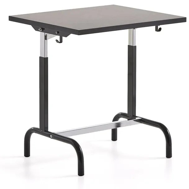 Školská lavica 182, linoleum, antracit/tmavošedá