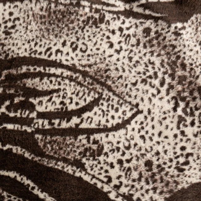 Deka AKRYL 1 hnedá / krémová