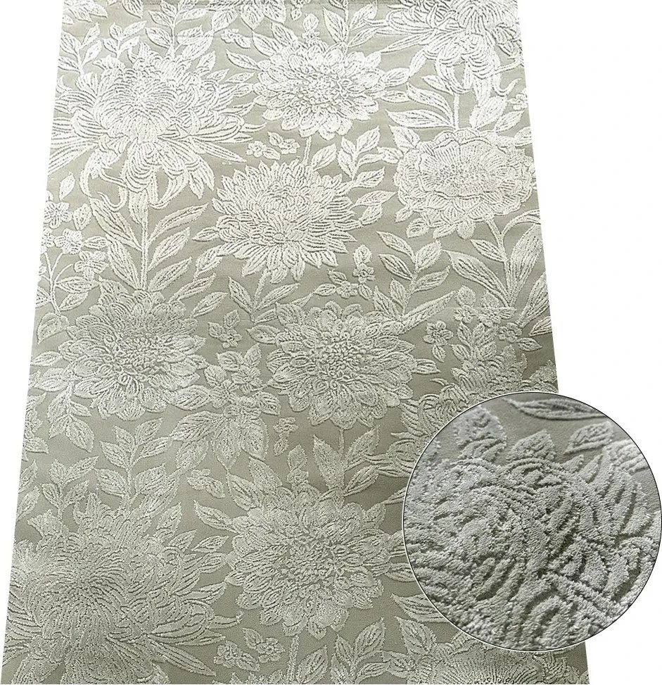 BE Koberec Zurich 1964 GREEN – zelený obdĺžnikový Rozmer: 140x190 cm