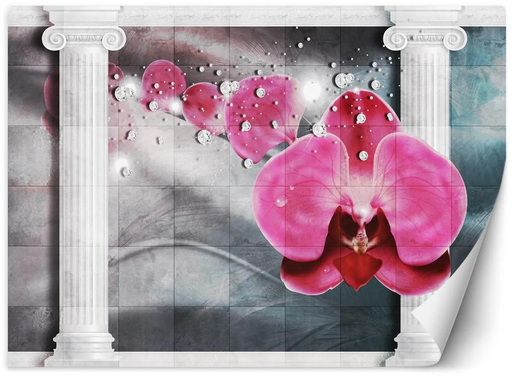 Gario Fototapeta Ružová orchidea kvet Materiál: Vliesová, Rozmery: 200 x 140 cm