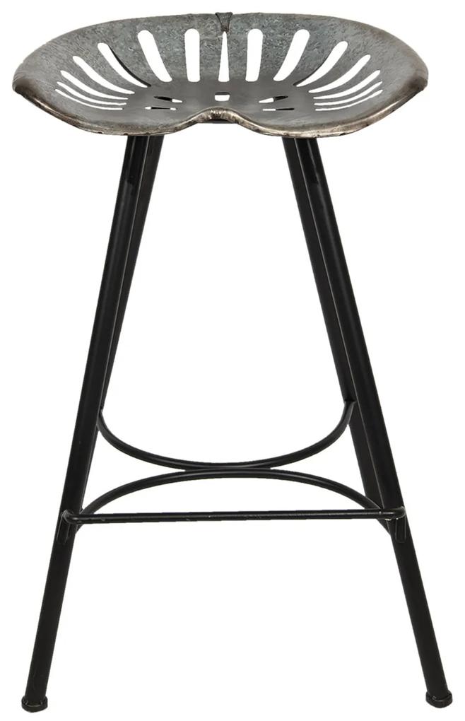 Kovová dizajnová stolička Reece - 50 * 50 * 75 cm