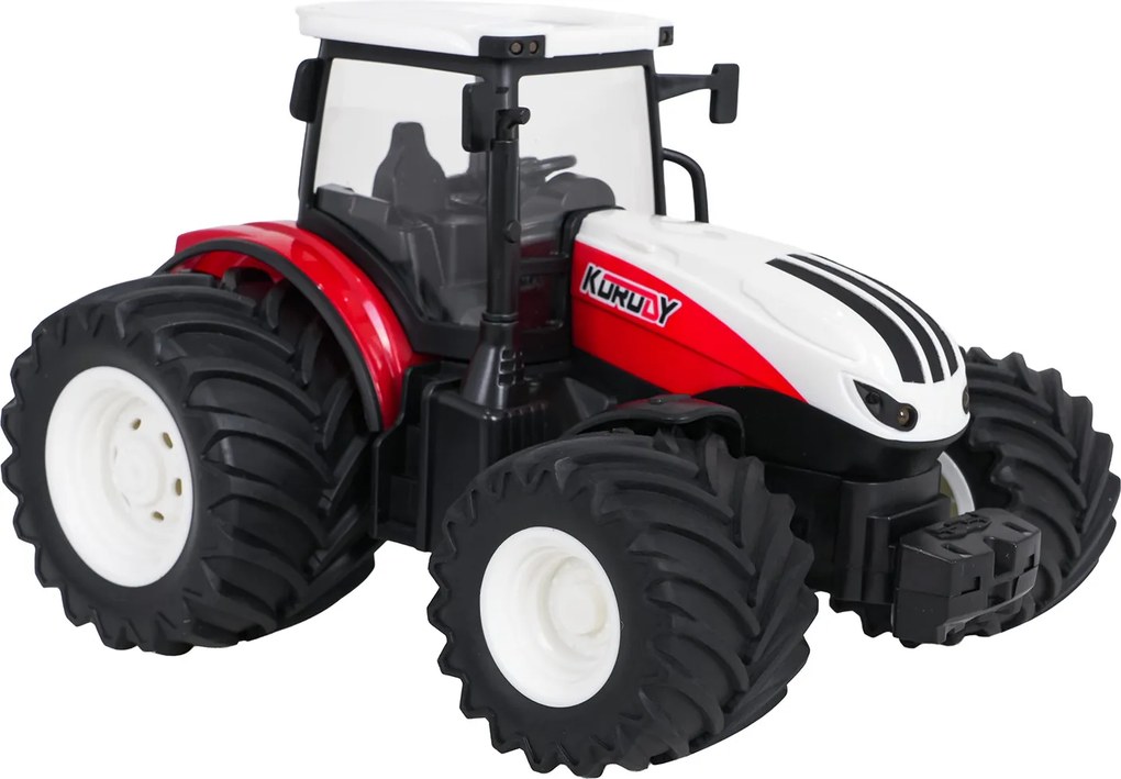 Ramiz Traktor + R/C hrable 1:24 Červená