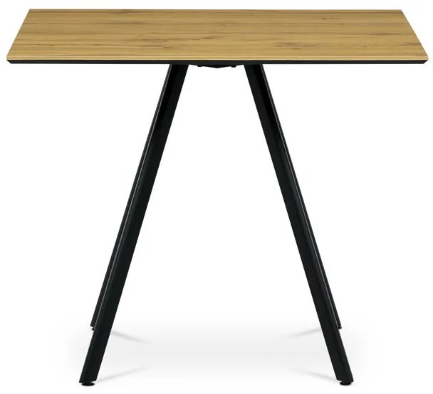 Autronic BONTEC Jedálenský stôl 90x90cm, lamino, sivý dub, HT-R5190 GREY Farba: Hnedá