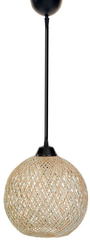 Stropné svietidlo Browo čierne/hnedé