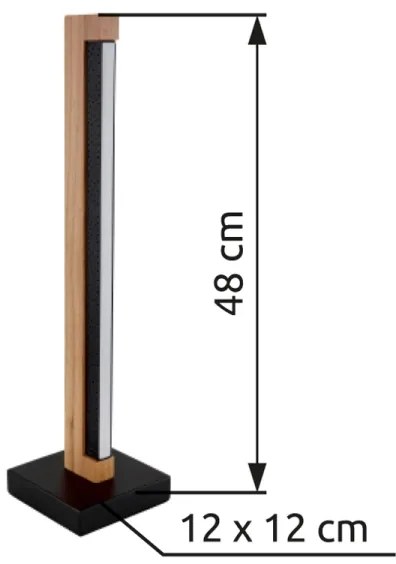 Globo 67849T - LED Stolná lampa STARLA LED/8W/230V