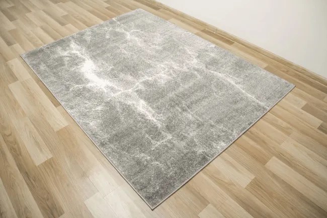 Koberec Lima 9553B marmur svetlosivý / krémový