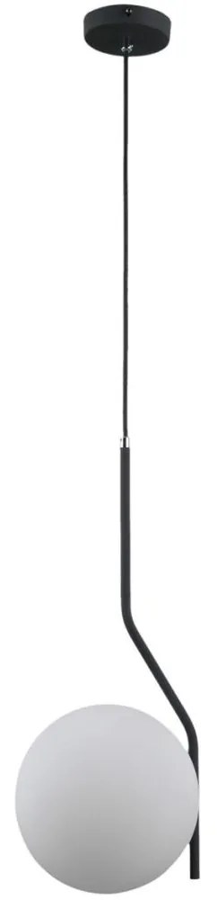 ITALUX PND-3300-1-BK - Luster na lanku CARIMI 1xE27/5W/230V čierna