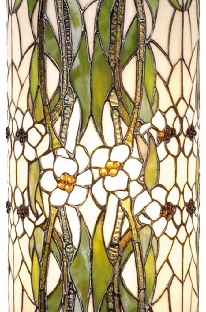 Deko stojaca Tiffany lampa COLUMN