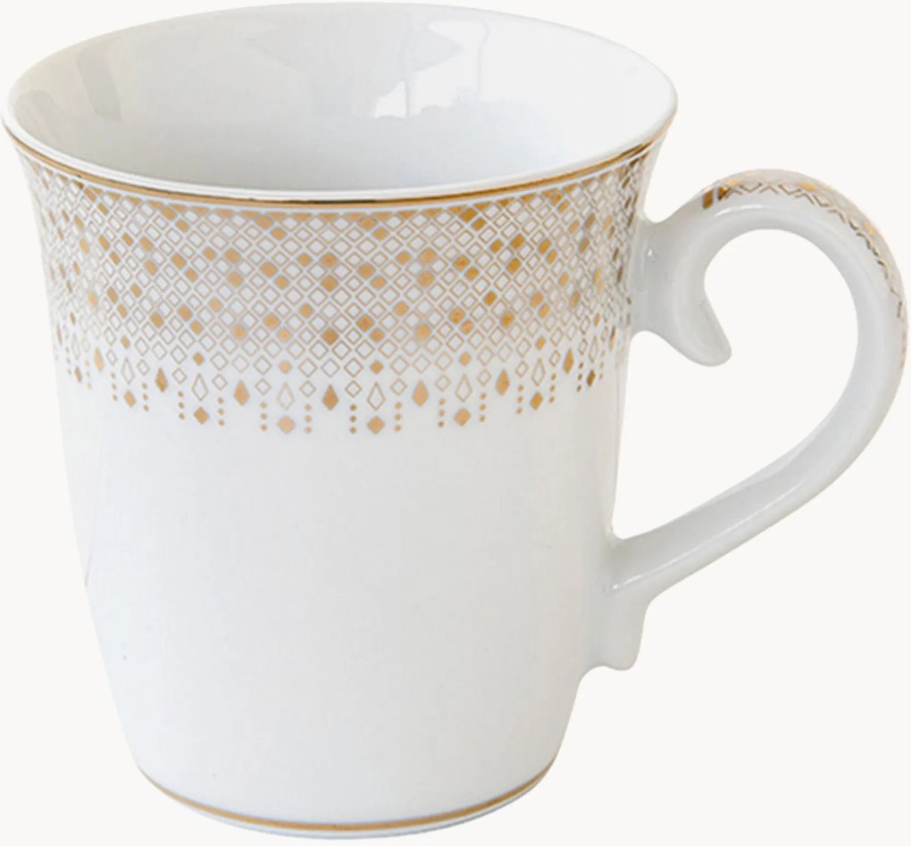 Porcelánové hrnčeky Festive, 2 ks