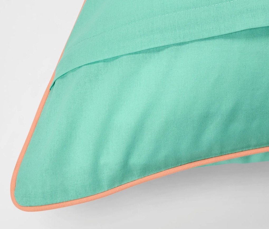 Posteľná bielizeň renforcé, tyrkysová, štandardná veľkosť