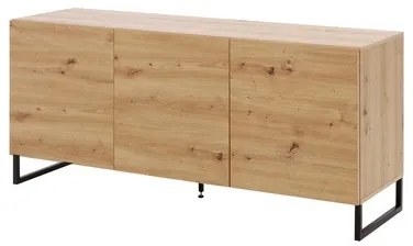 Dvierková komoda HAGA, dub artisan