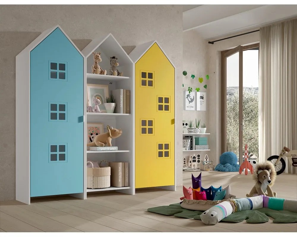 Otvorená detská šatníková skriňa 173x171,5 cm CASAMI BRUGES – Vipack