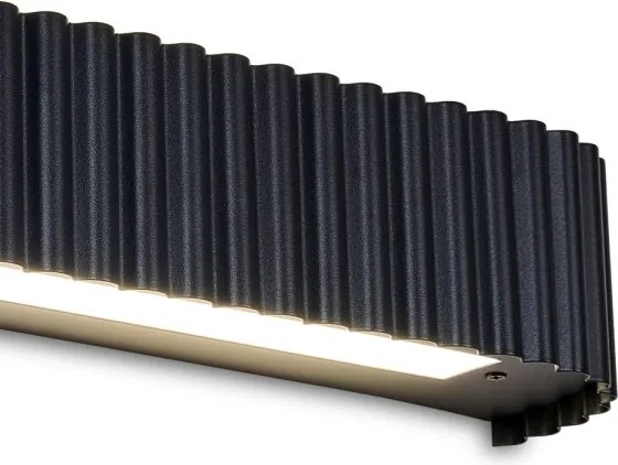 BRILAGI - LED stmievateľné nástenné svietidlo FALCON MODERN LED/14W/230V 40 cm čierne + DO