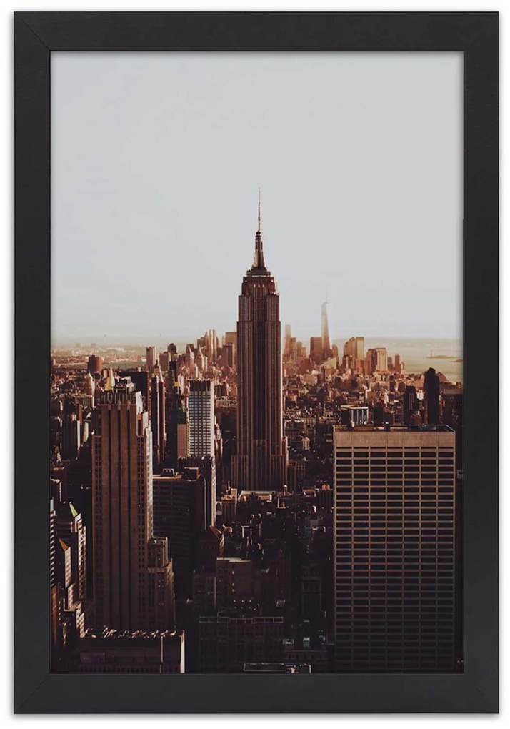 Gario Plagát Empire state building NYC Farba rámu: Bez rámu, Rozmery: 30 x 45 cm