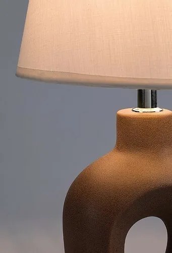 Rabalux 74080 Madelor stolná lampa, hnedá