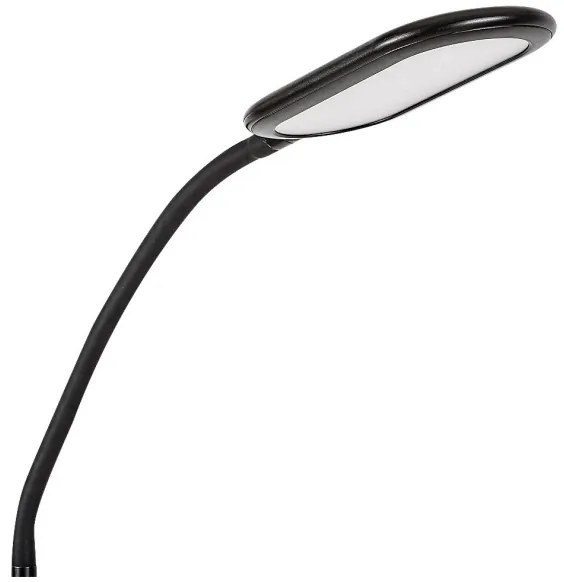 Rabalux 74009 - LED Stmievateľná dotyková stojacia lampa ADELMO LED/10W/230V čierna