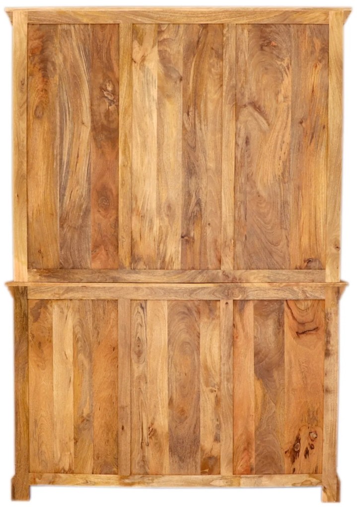 furniture-nabytek.cz - Vitrína z masívu mango 140x200x45