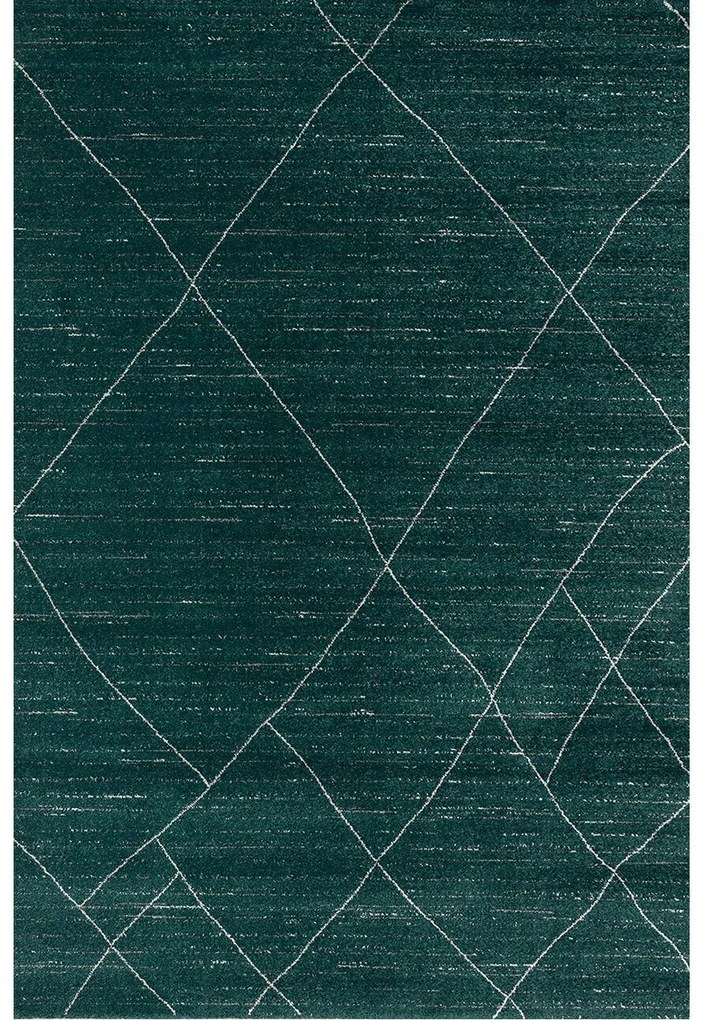 Koberec Sevilla forest green/aspen silver 160x230cm