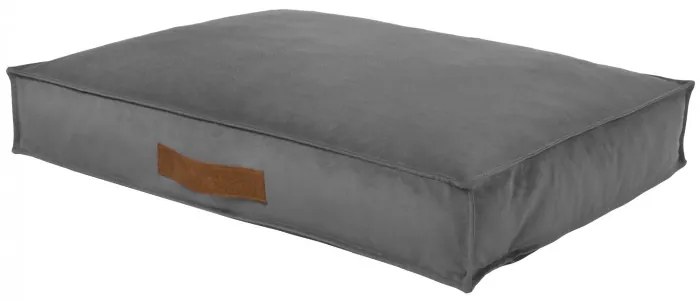 INTERMEDIC SK Obdĺžnikový peliešok pre psa Plyš – ortopedický, 3 veľkosti Farba: Tm. sivý, Veľkosť: 80x120 cm