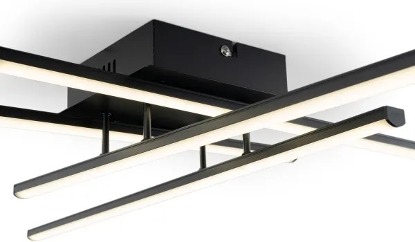Brilagi - LED stropné svietidlo STRIPES LED/37W/230V čierne