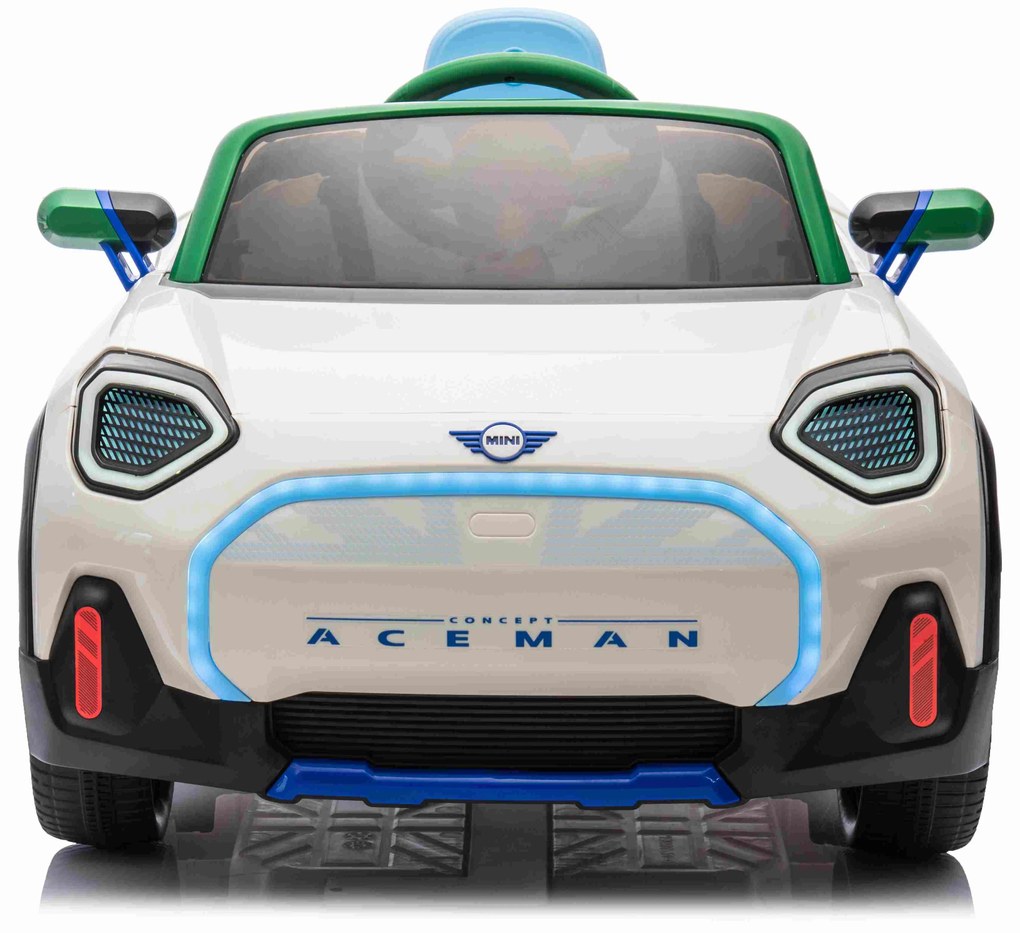 RAMIZ Elektrické autíčko Mini Concept Aceman JE1688 - biele