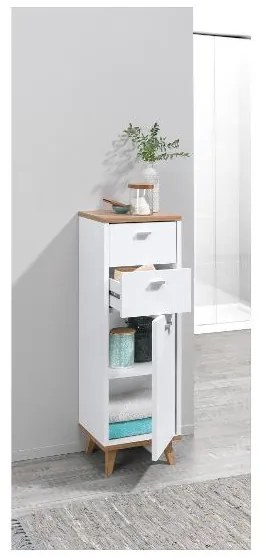 Livarno home Skrinka do kúpeľne Corfu, 32 x 96 x 28 cm  (100387023)