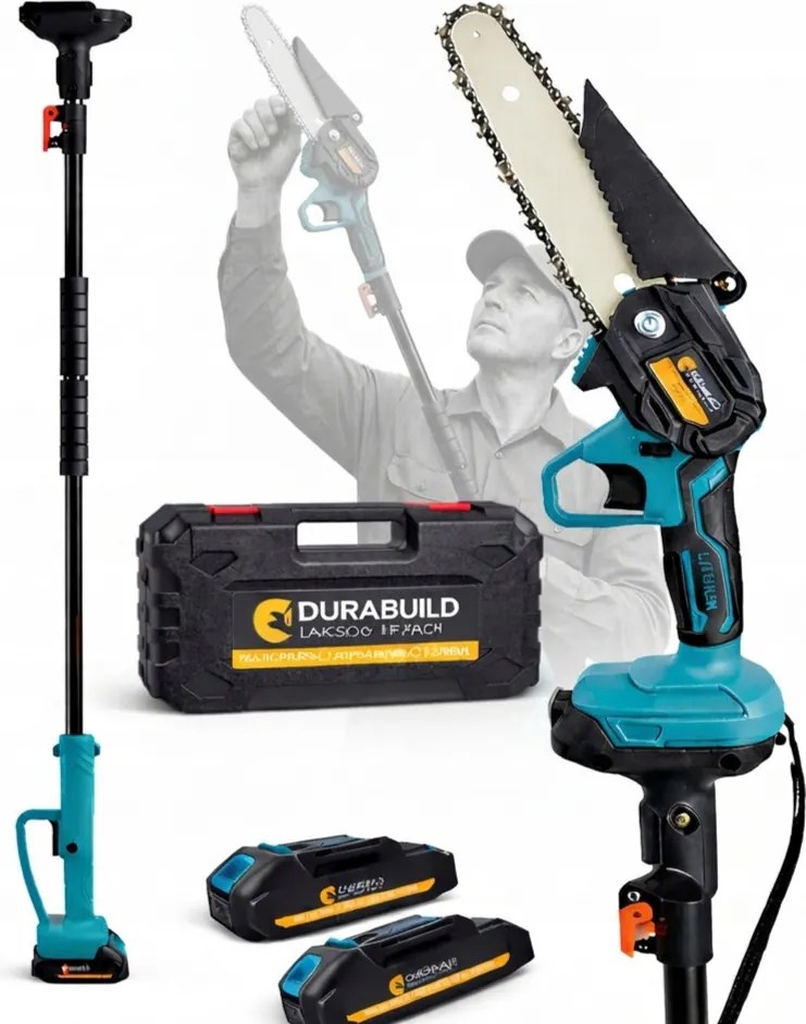 Akumulátorová Píla S Teleskopickým Výložníkom Na Stromy, Sada Batérií