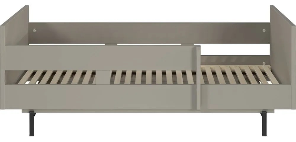 Sivá detská posteľ s roštom 70x140 cm Tomino – Germania