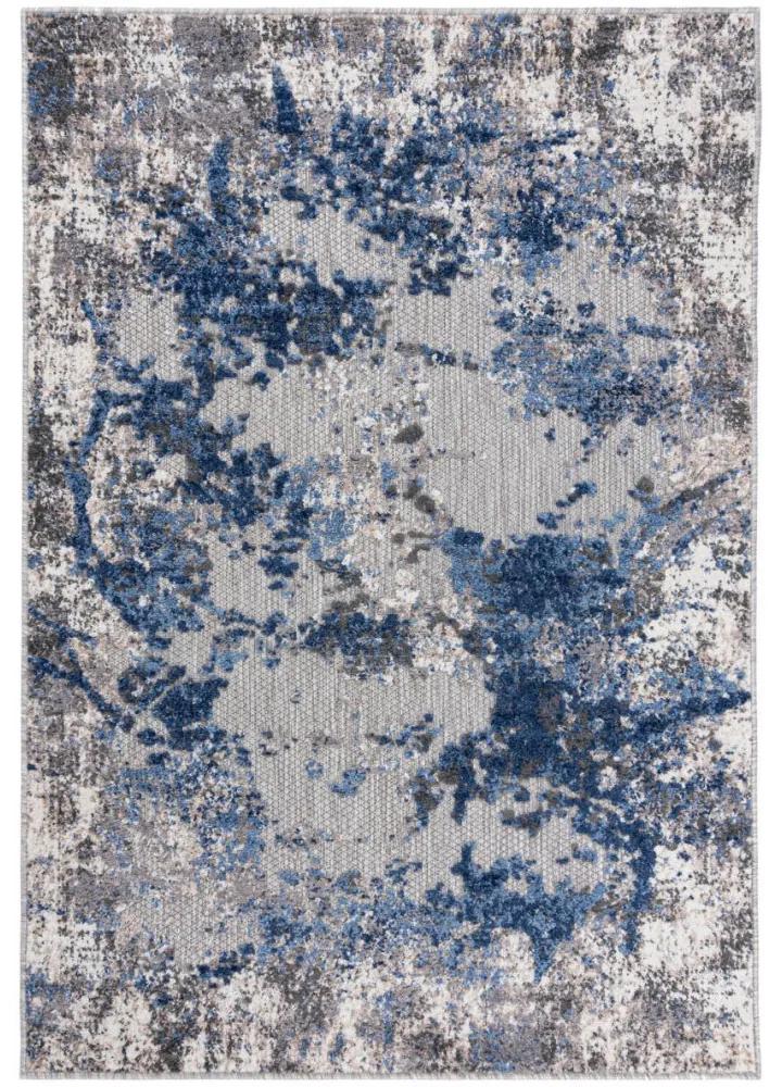 Kusový koberec Arte sivomodrý 80x200cm