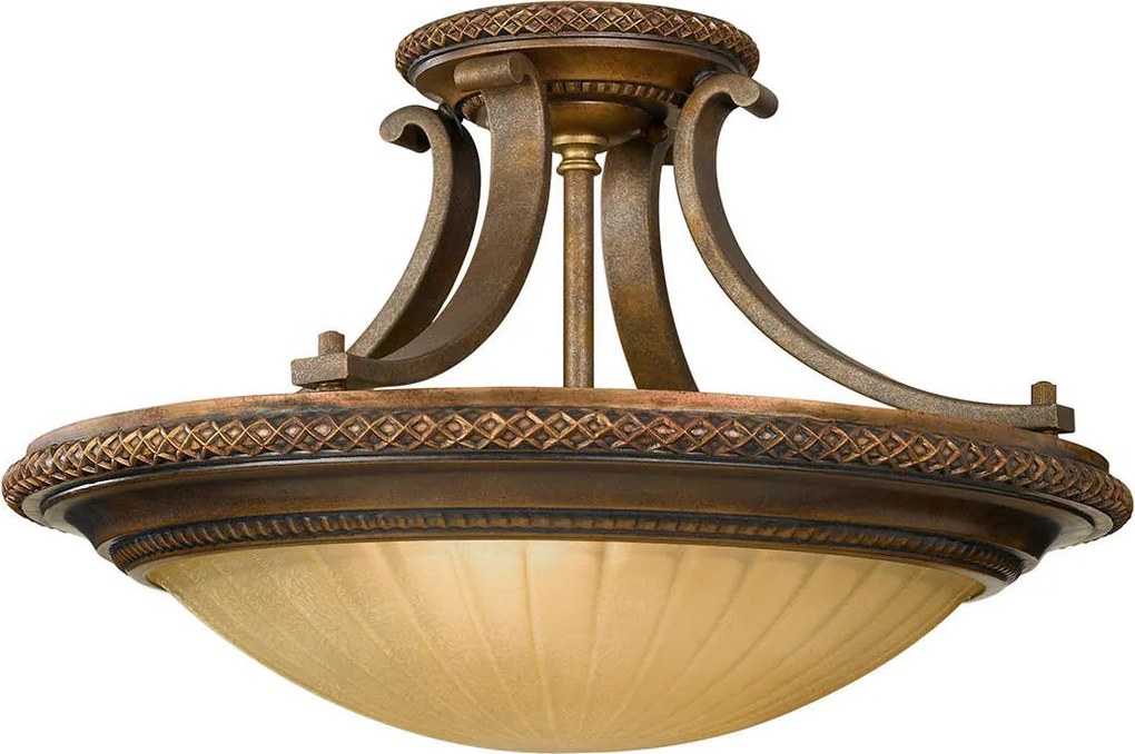 XXXLutz STROPNÉ SVIETIDLO, 45.7/29.2 cm Elstead Lighting - Online Only bytové doplnky - 009093035101
