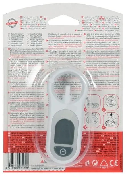Biela digitálna minútka Clipso Minut X1060007 – Tefal