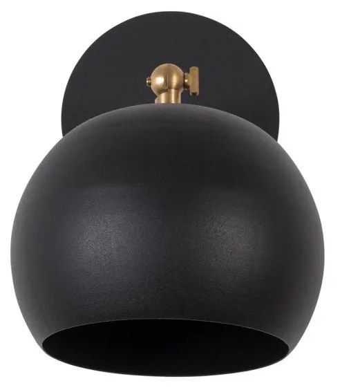 Nástenné svietidlo Sivani IV čierne