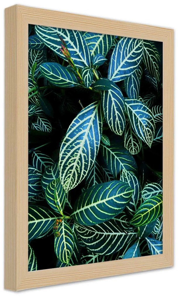 Gario Plagát Šťavnaté zelené listy Farba rámu: Bez rámu, Rozmery: 30 x 45 cm