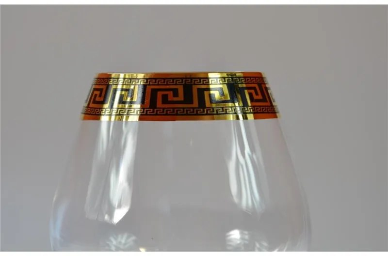 BOHEMIA ANGELA VERSO GOLD POHÁR NA BRANDY 400 ML SADA 6 KS