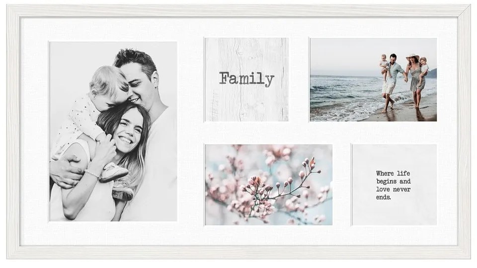 Rámik 29x53 cm Kyoto White - Styler