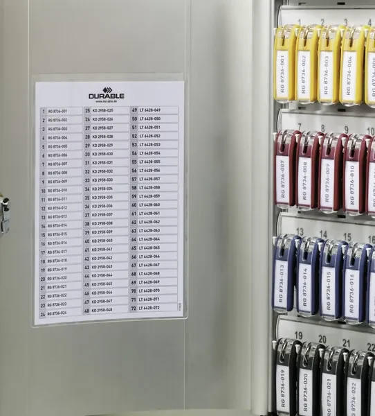 Durable Hliníková skrinka na kľúče KEY BOX, na 72 kľúčov