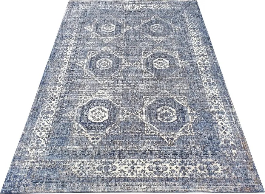 DC Koberec Kentucky 509 modrá Rozmer: 120×170 cm