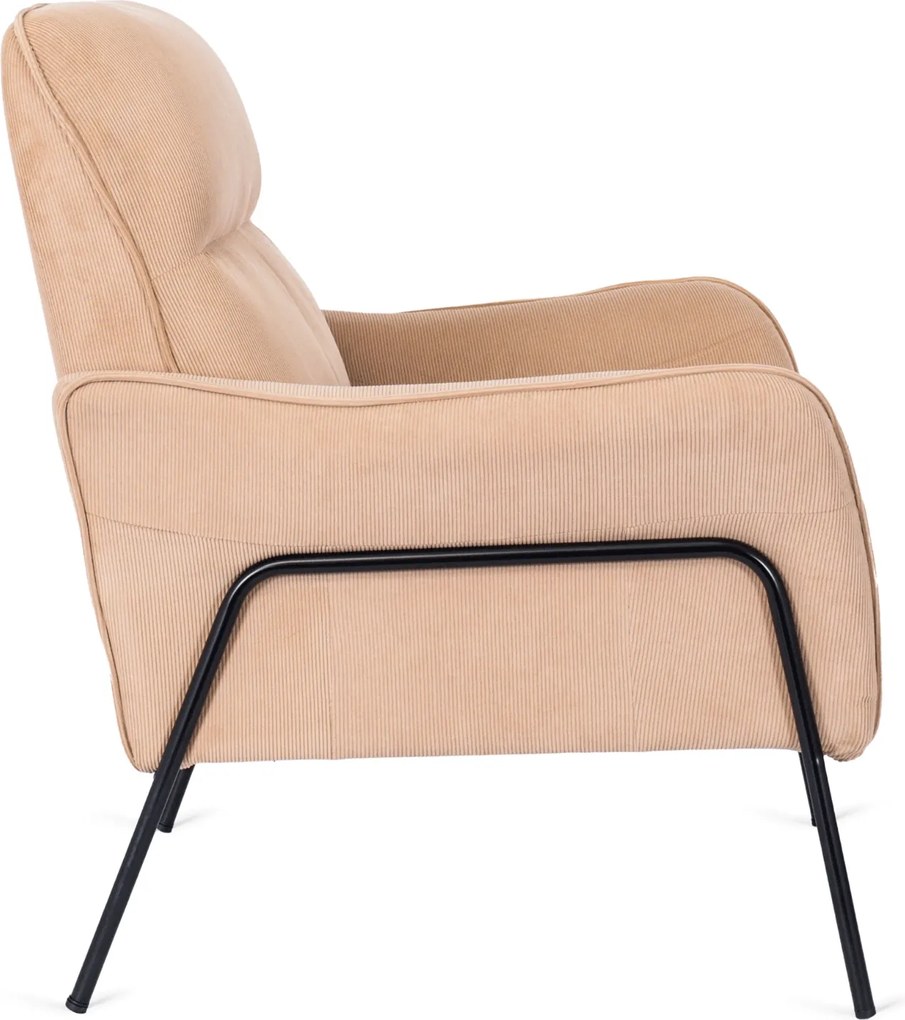 PROXIMA.store - Dizajnové kreslo ALBERTO FARBA: béžová