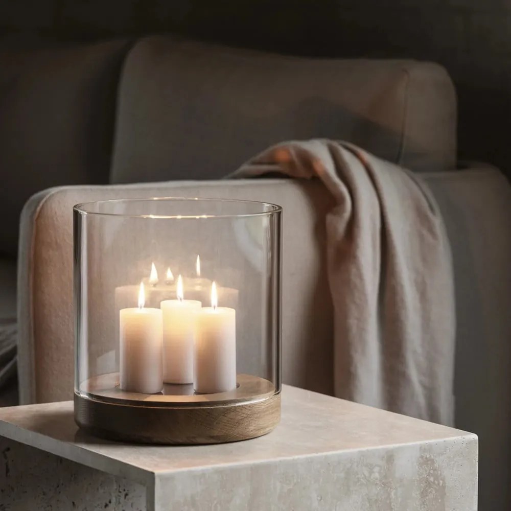 Kamenné odkladacie stolíky v súprave 2 ks 45x45 cm VARU – Blomus