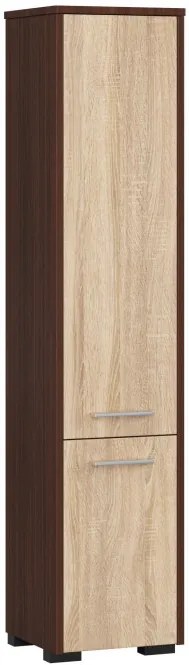 Kúpeľňová skrinka FIN 30 2D wenge / sonoma