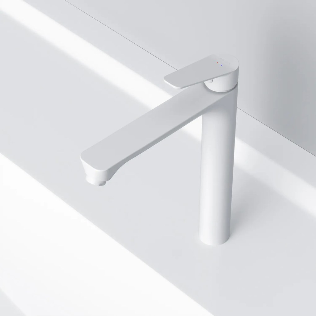 Umývadlová batéria AM.PM Hit FTA92033 vysoká, biela