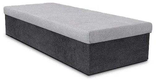 Váľanda Iva 80x200, čierna, sivá
