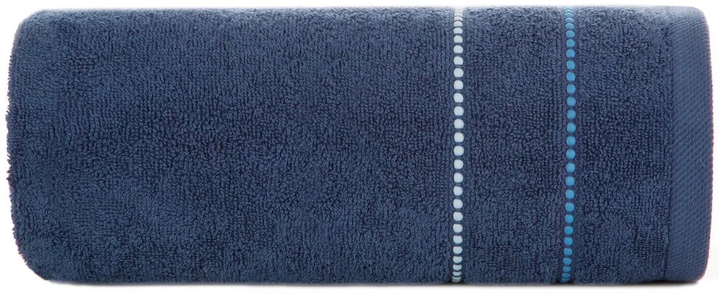 FROTÉ UTERÁK SUZI 70X140 CM TMAVOMODRÁ