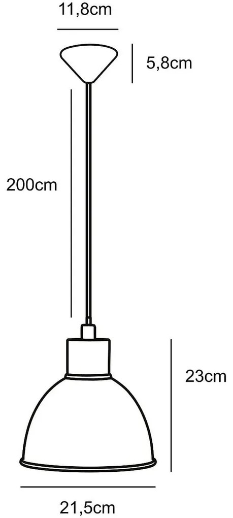 NORDLUX Kovový závesný luster POP, 1xE27, 40W, matná čierna