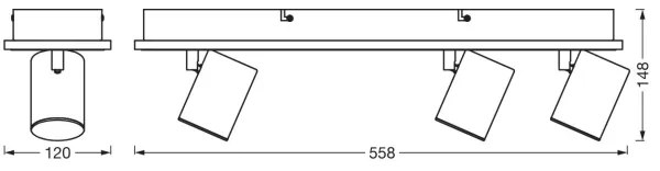 Ledvance - LED Bodové svietidlo DECOR MARS LED/41W/230V